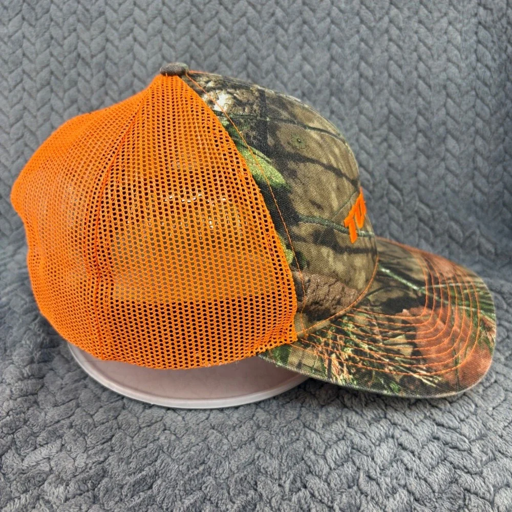 Outdoor Cap TORQ Camo Blaze Orange Mesh Trucker Hat Snapback Hunting Cap 0567